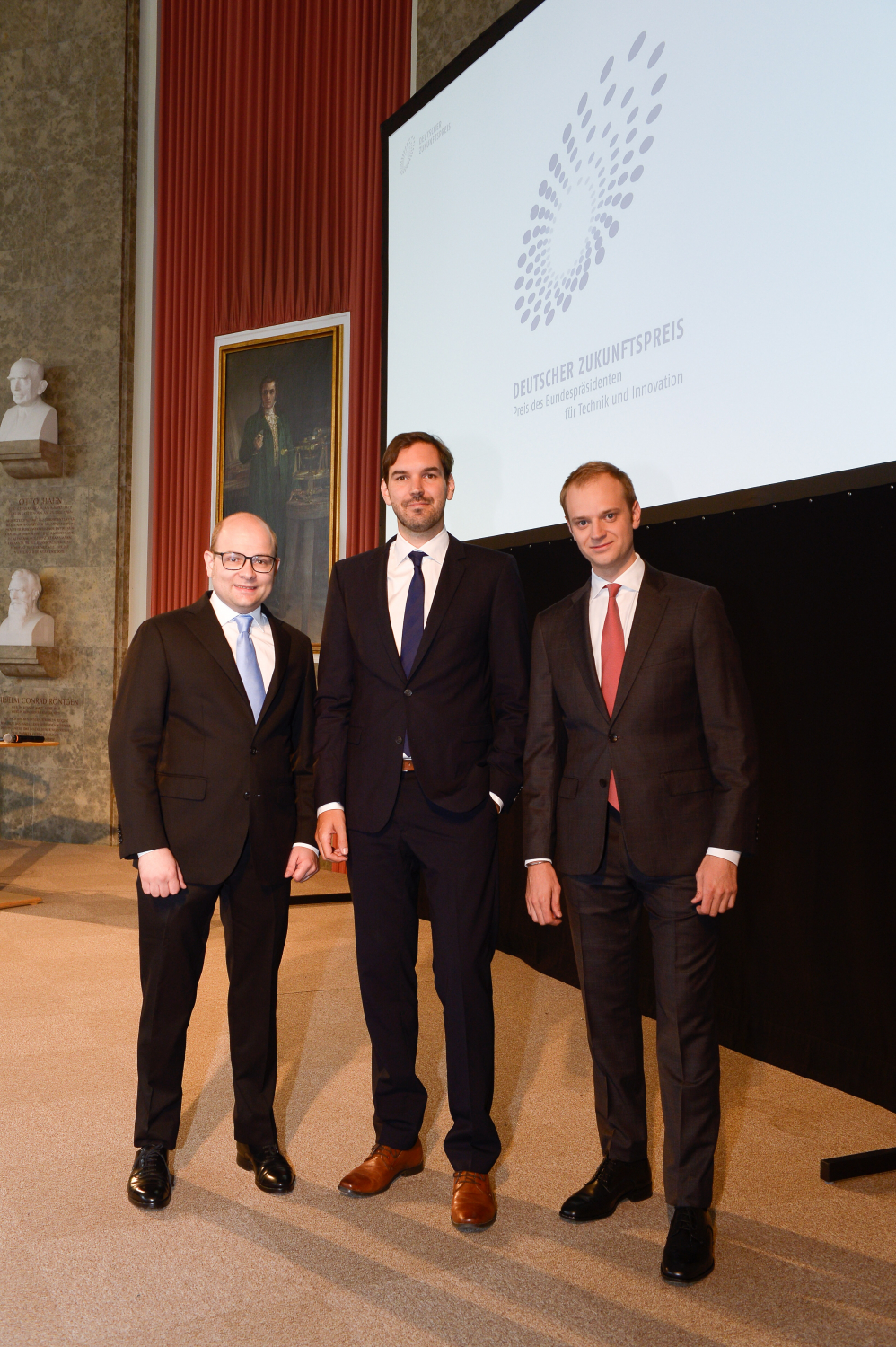 (v.l.n.r.)  Bastian Nominacher, Martin Klenk, Alexander Rinke