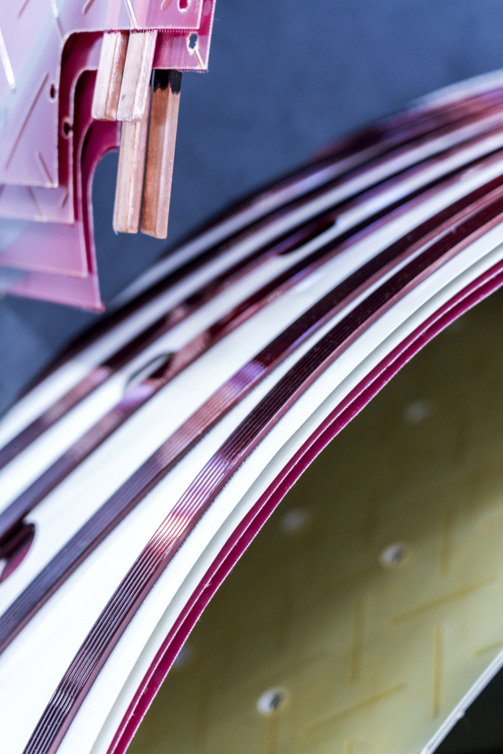 Nahaufnahme Gradientenspule