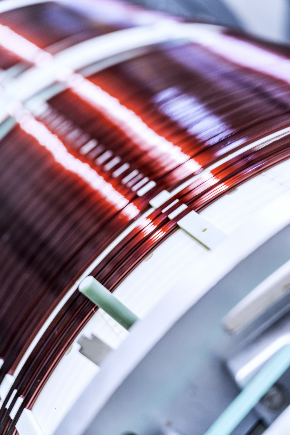 Wicklung einer Gradientenspule