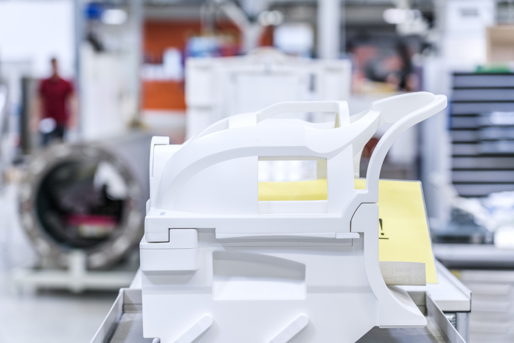 Gehäuseteil  der Kopfspule