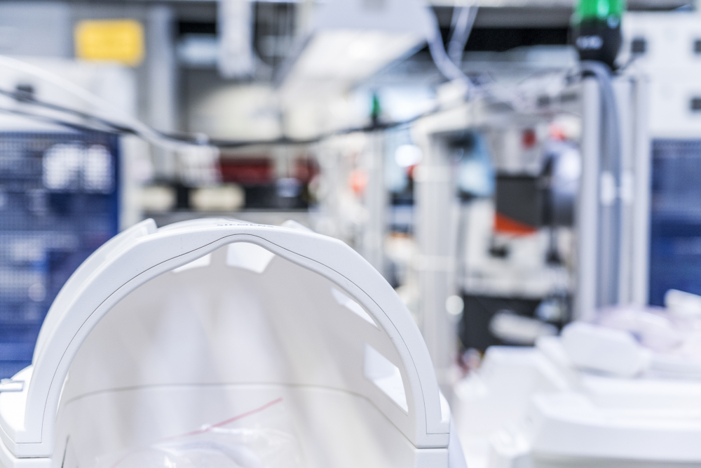 Gehäuseteil der Kopfspule