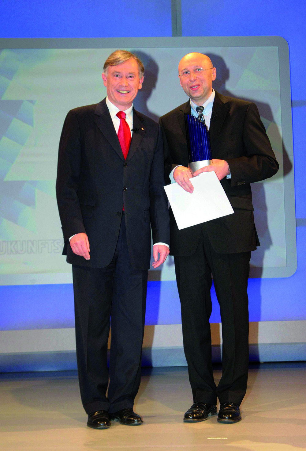 Bundespräsident Horst Köhler und Prof. Dr. Stefan W. Hell 