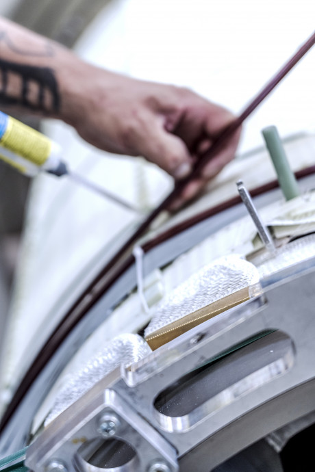 Wicklung einer Gradientenspule