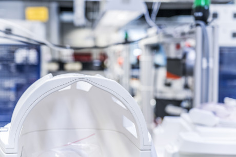 Gehäuseteil der Kopfspule