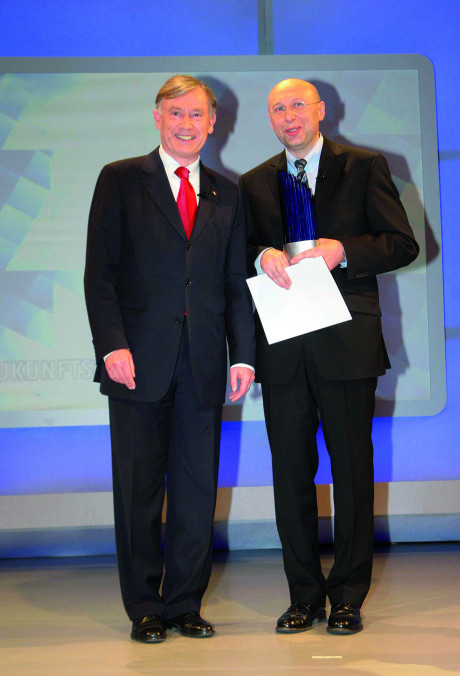 Bundespräsident Horst Köhler und Prof. Dr. Stefan W. Hell 