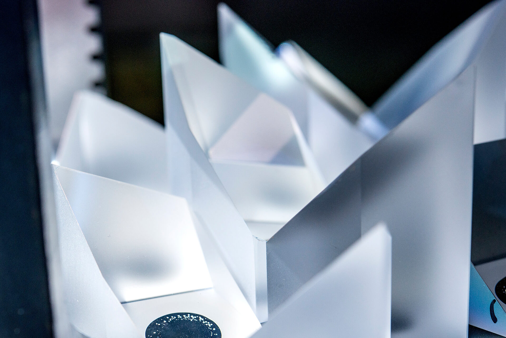 Prismenanordnung eines Hochleistungs-Scheibenlasers
