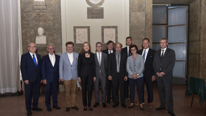 Team l, Prof. Dr. Wolfgang Heckl, Deutsches Museum, Team ll, Team lll, Petra M. Jung, Bundespräsidialamt, Prof. Ulrich Brunke, DZP Jury, Min.Dir. Dr. Oliver Schmolke, Bundespräsidialamt