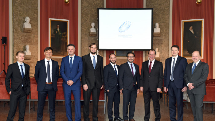 Die Nominierten des Jahres 2017 bei der Bekanntgabe im Deutschen Museum