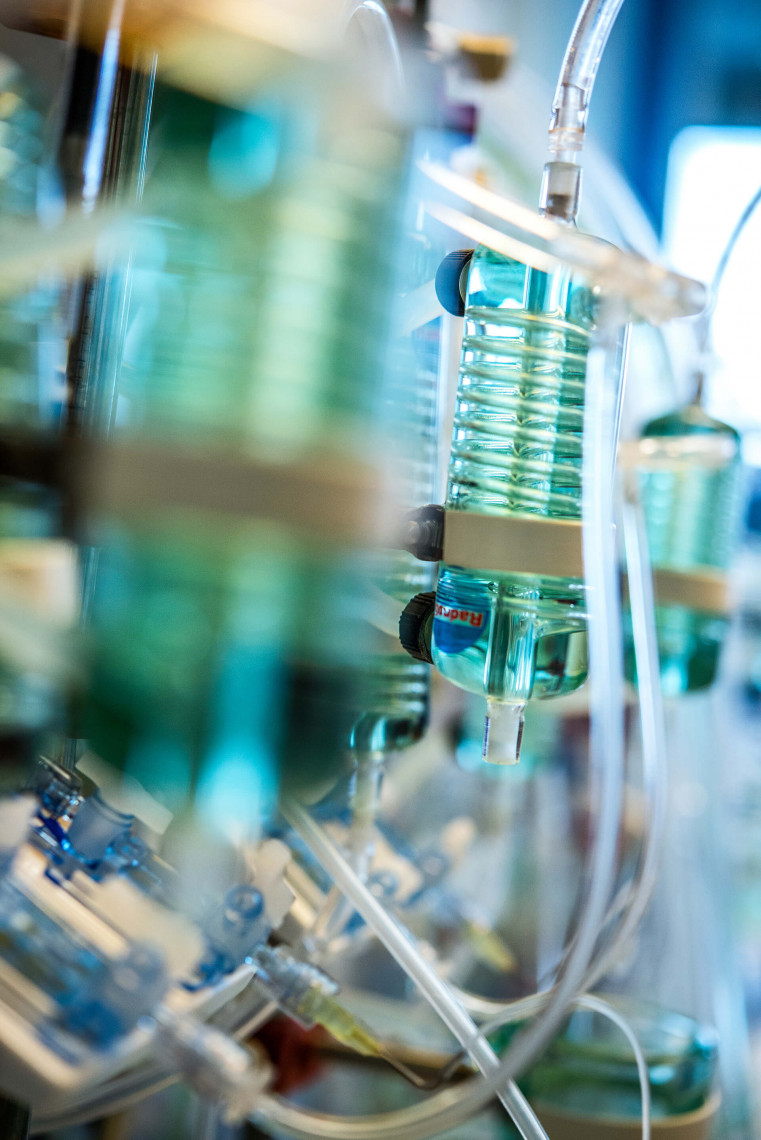 Apparatur zur Untersuchung am isolierten Organ