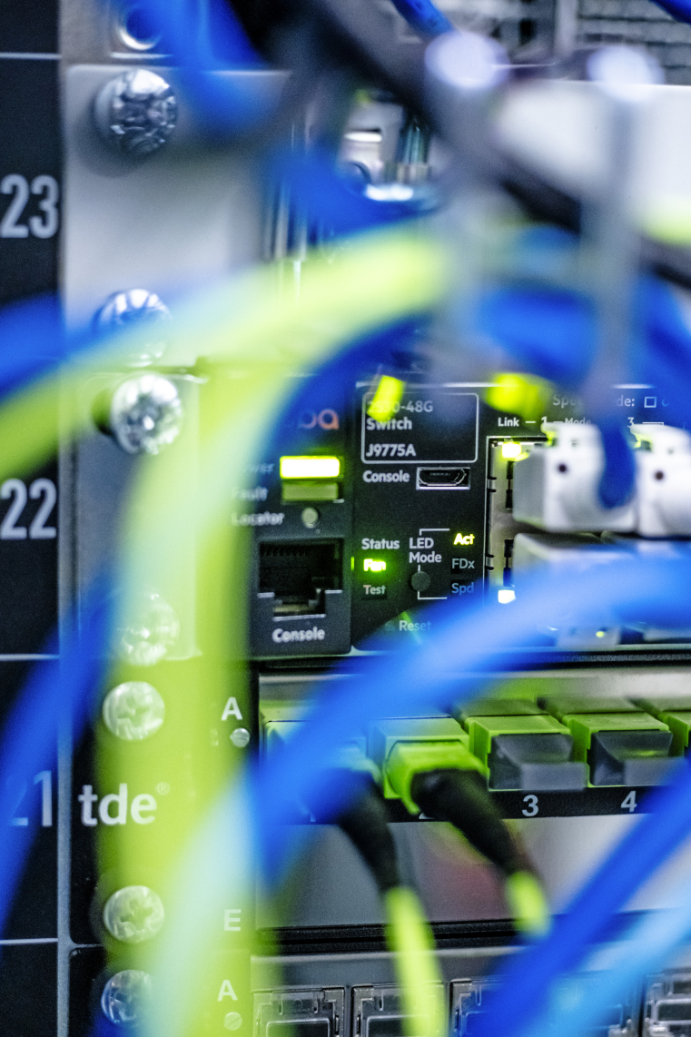 Rechenzentrum - Detailansicht