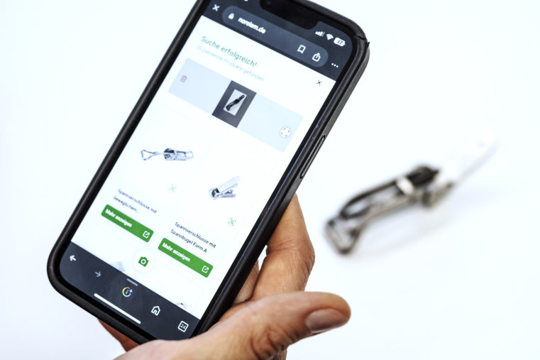 Visueller Suchprozess - Ersatzteil